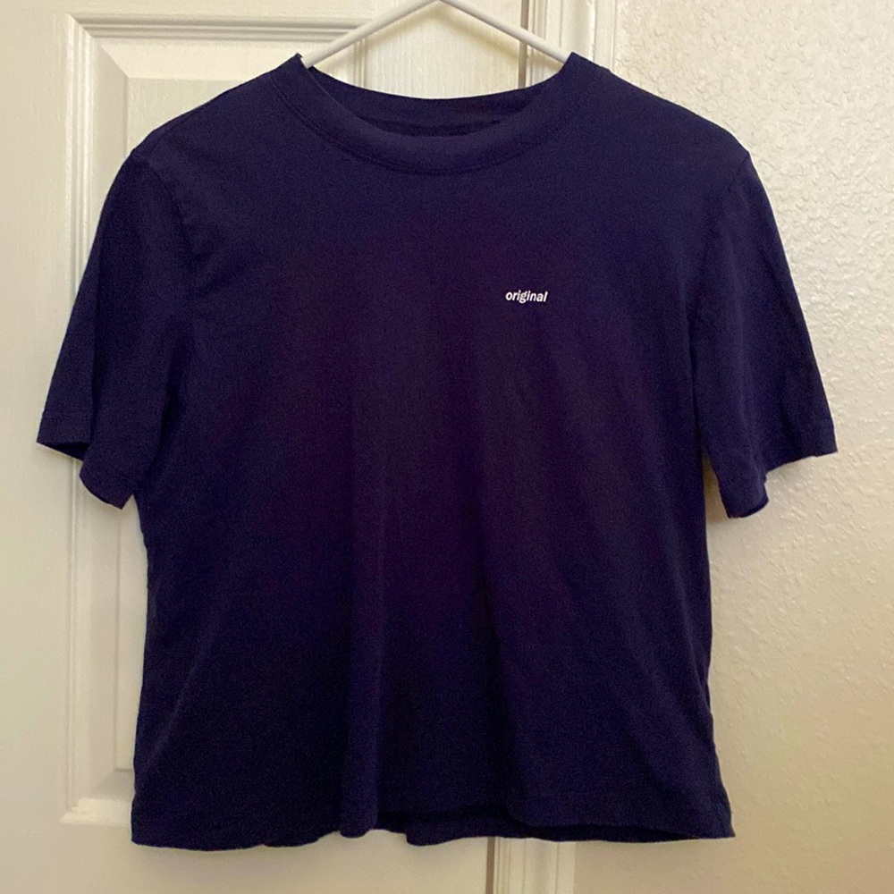 Navy blue shirt